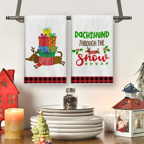 Yarcooly Dachshund, toallas grandes 46x66 cm para mayor cobertura