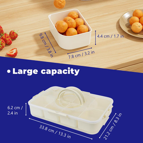 Yarkeesky caja snack apta para congelar y conservar
