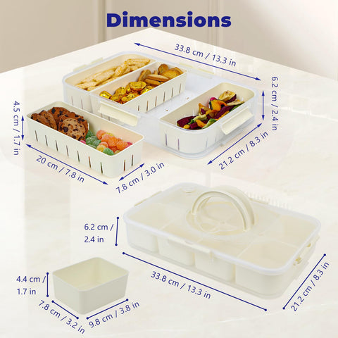El sistema de ventilación mantiene la frescura de los alimentos preparados.