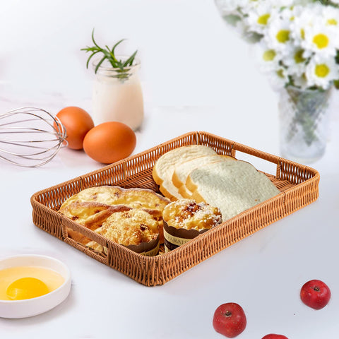 Bandejas rectangulares para desayunos, cafés o snacks, con estilo Yarlung.
