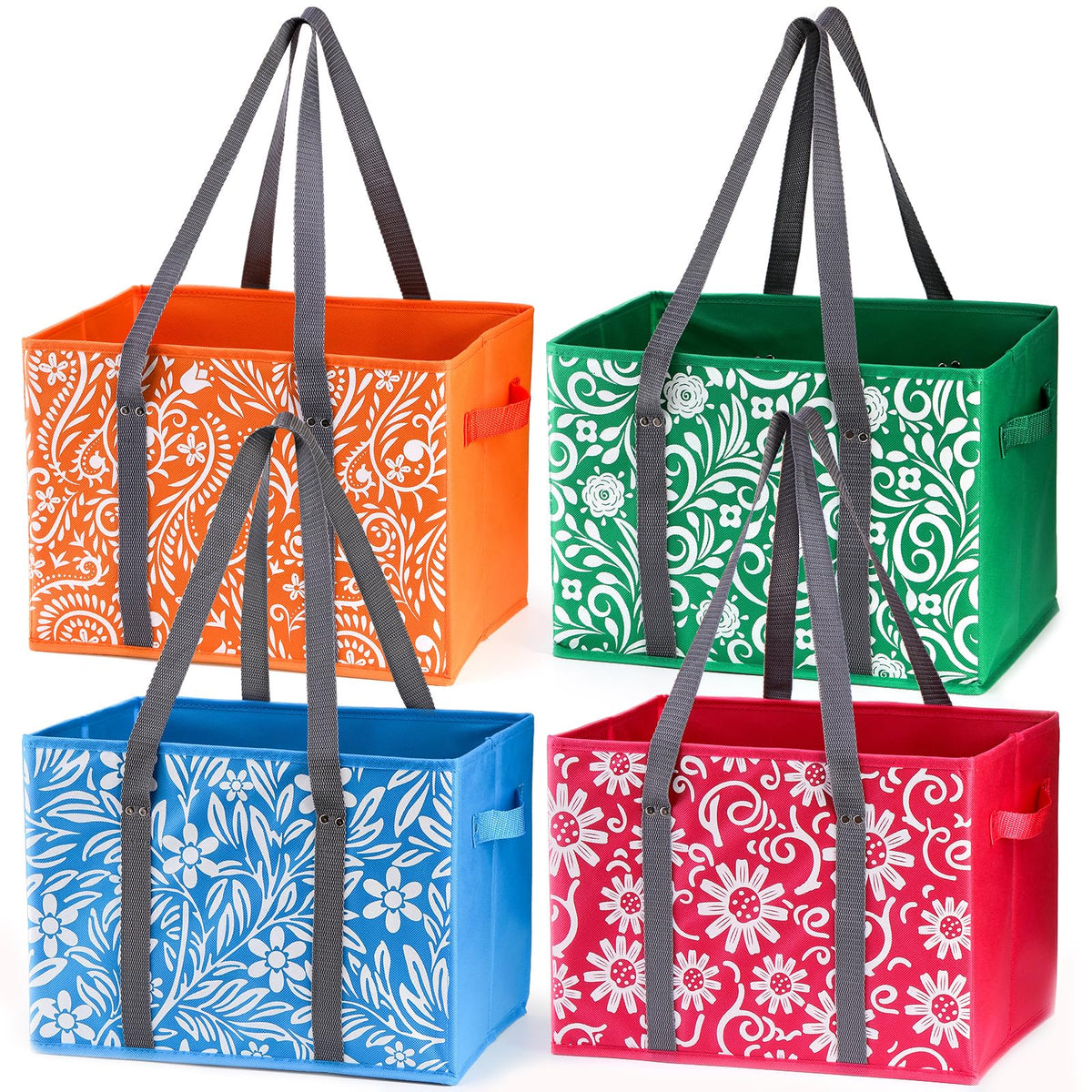 Bolsas Yarlung con base reforzada para compras pesadas y estables.