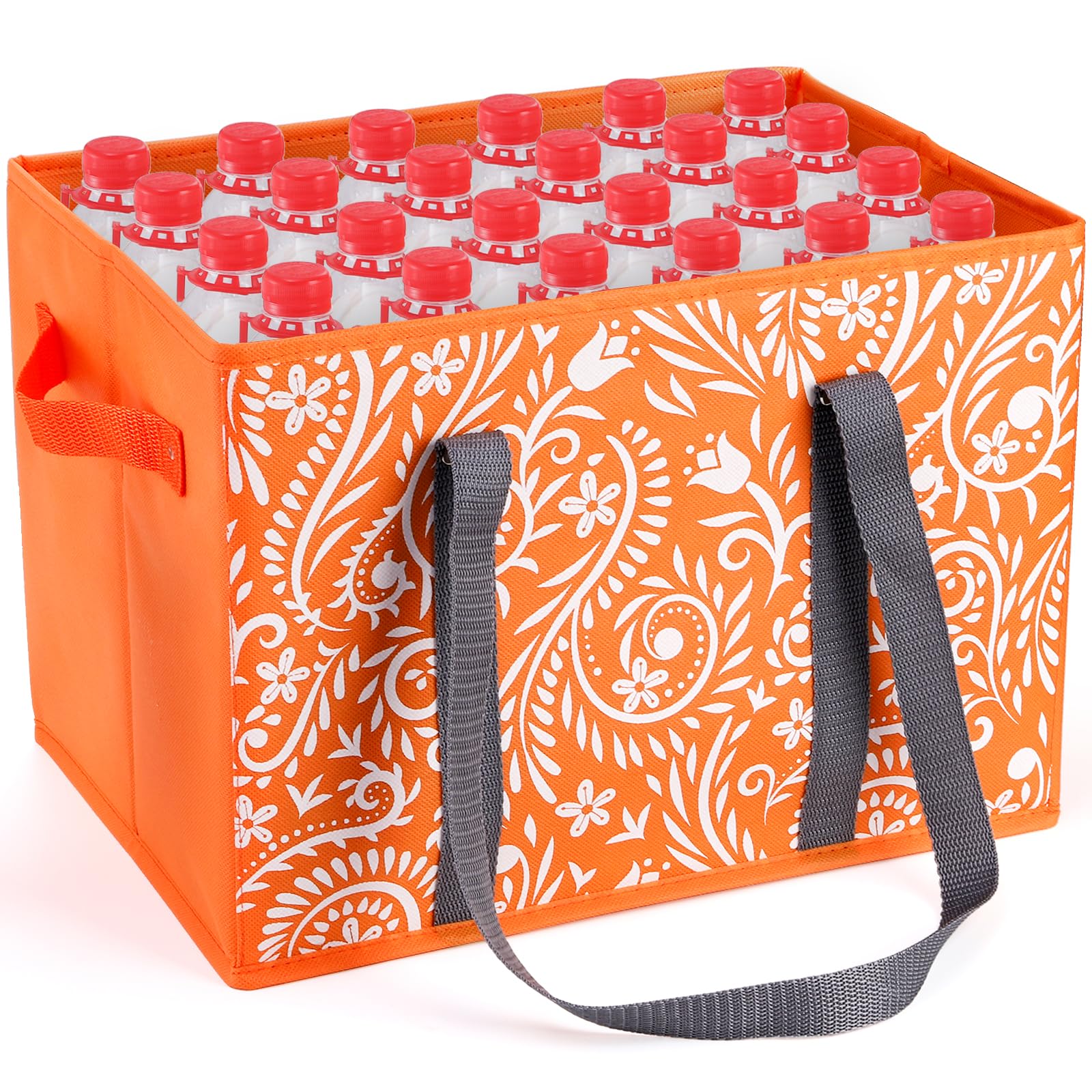 Bolsas Yarlung con diseño floral azul para ropa y juguetes.