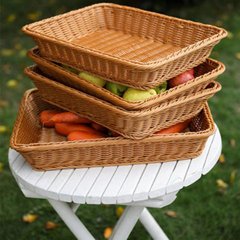 Cesta Yarlung con interior liso protege manos.