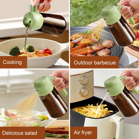 YARRAMATE dispensador de aceite para barbacoa, práctico y fácil de limpiar
