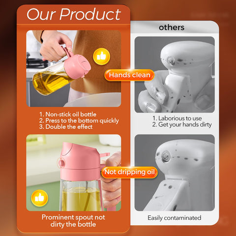 YARRAMATE mango ergonómico para un manejo cómodo y limpio.