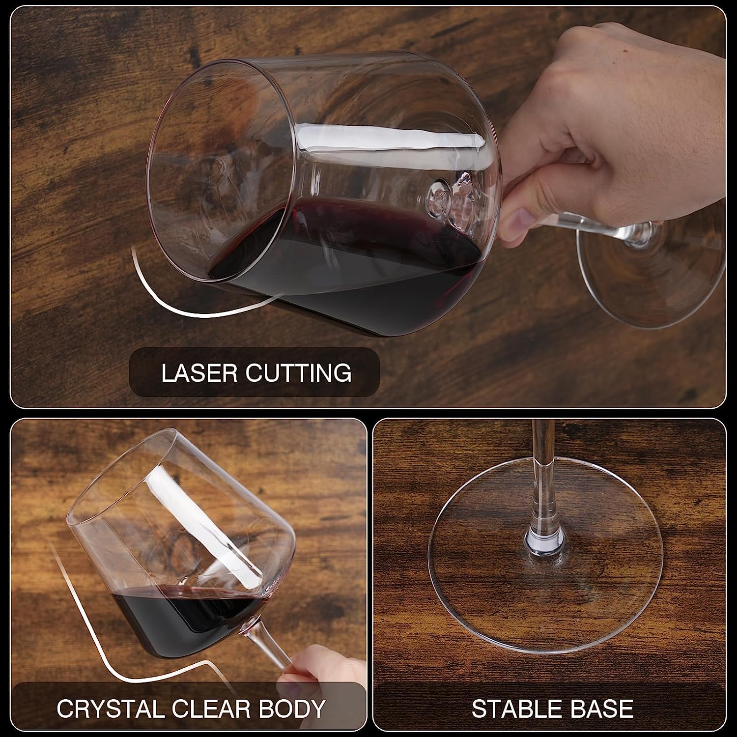 Caja regalo Yaschmo para copas de vino, ideal para ocasiones especiales.