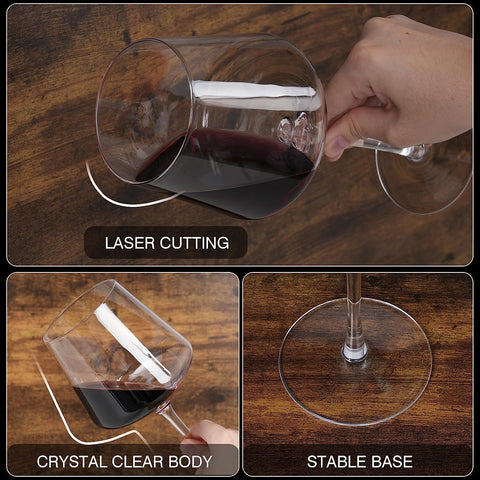 Caja regalo Yaschmo para copas de vino, ideal para ocasiones especiales.