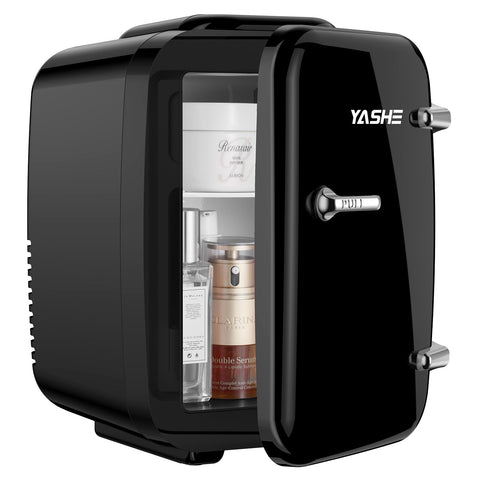 YASHE Mini Nevera guarda cosméticos y skincare de forma ordenada