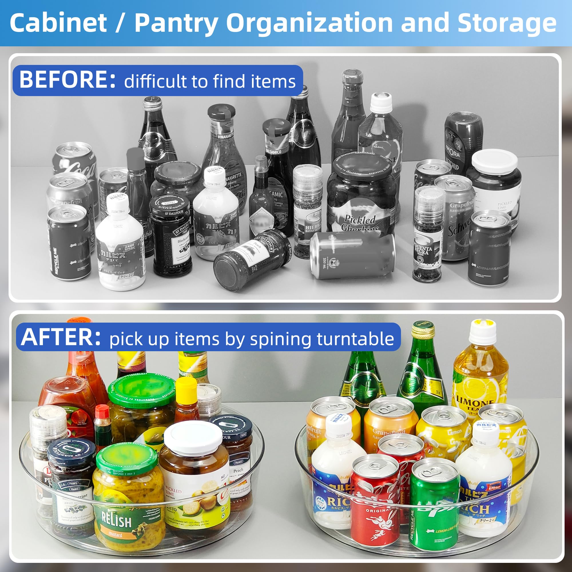 YCLADEC organizador cosméticos 11-5 pulgadas fácil ubicación.