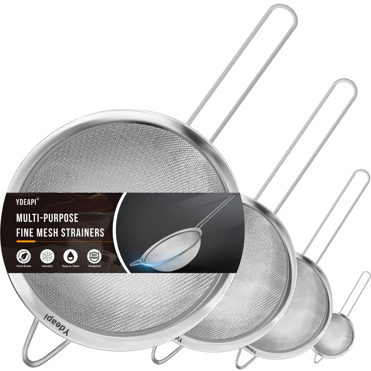 Colador Ydeapi de 8.6 pulgadas para infusiones y sedimentos