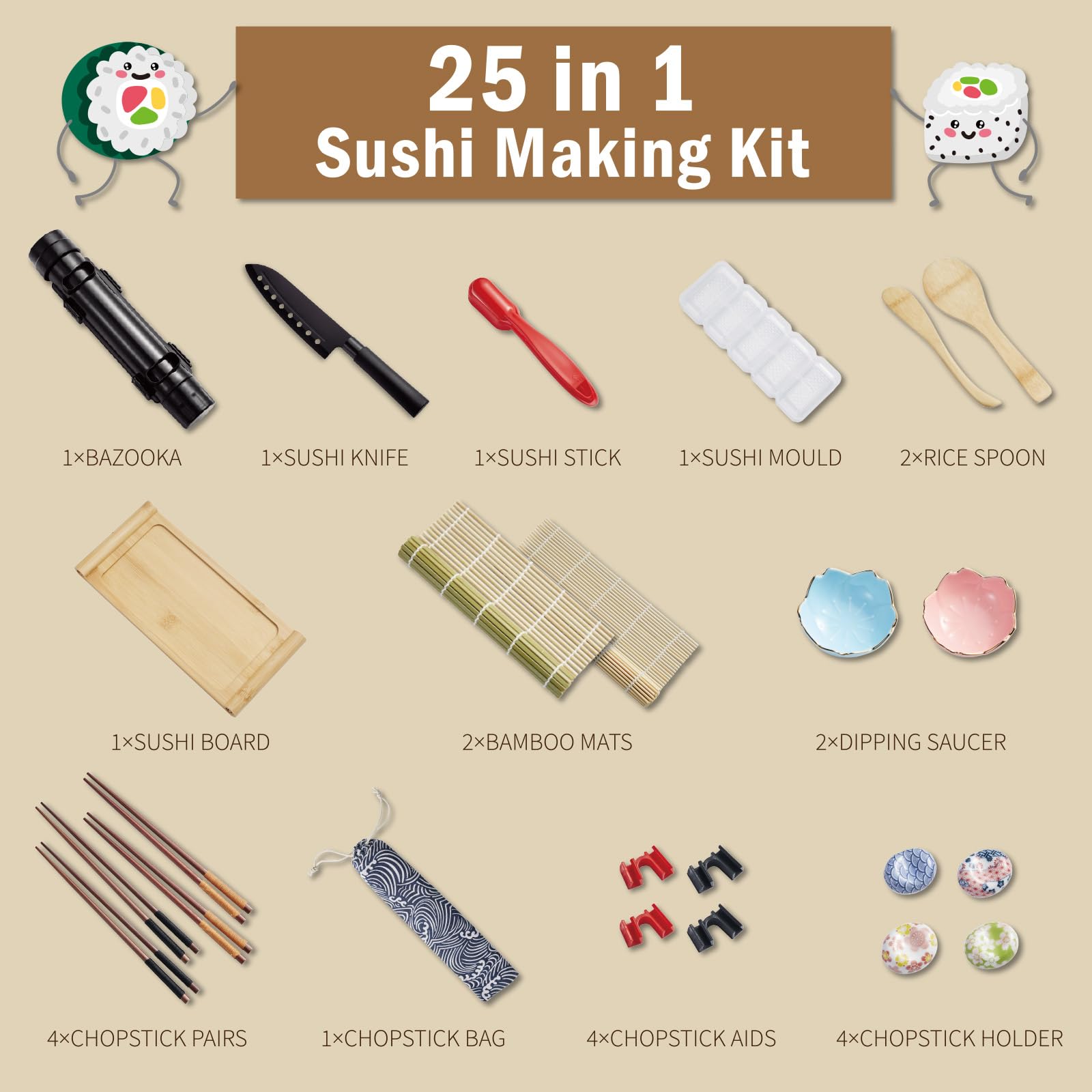 YDGFUHM Tabla para sushi, base estable para cortar con precisión.