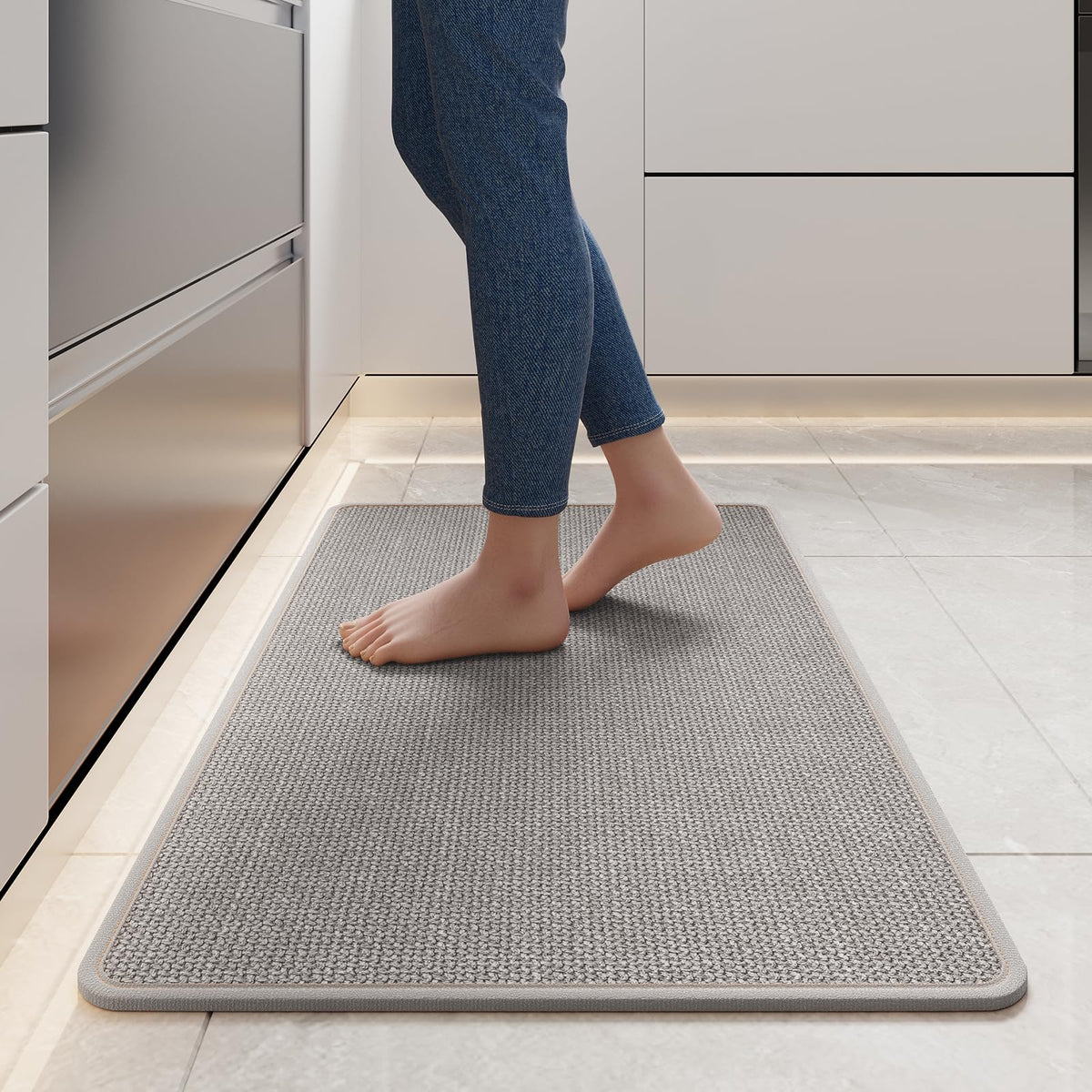 Alfombra YDKGL cocina absorbe agua y aceite junto al fregadero