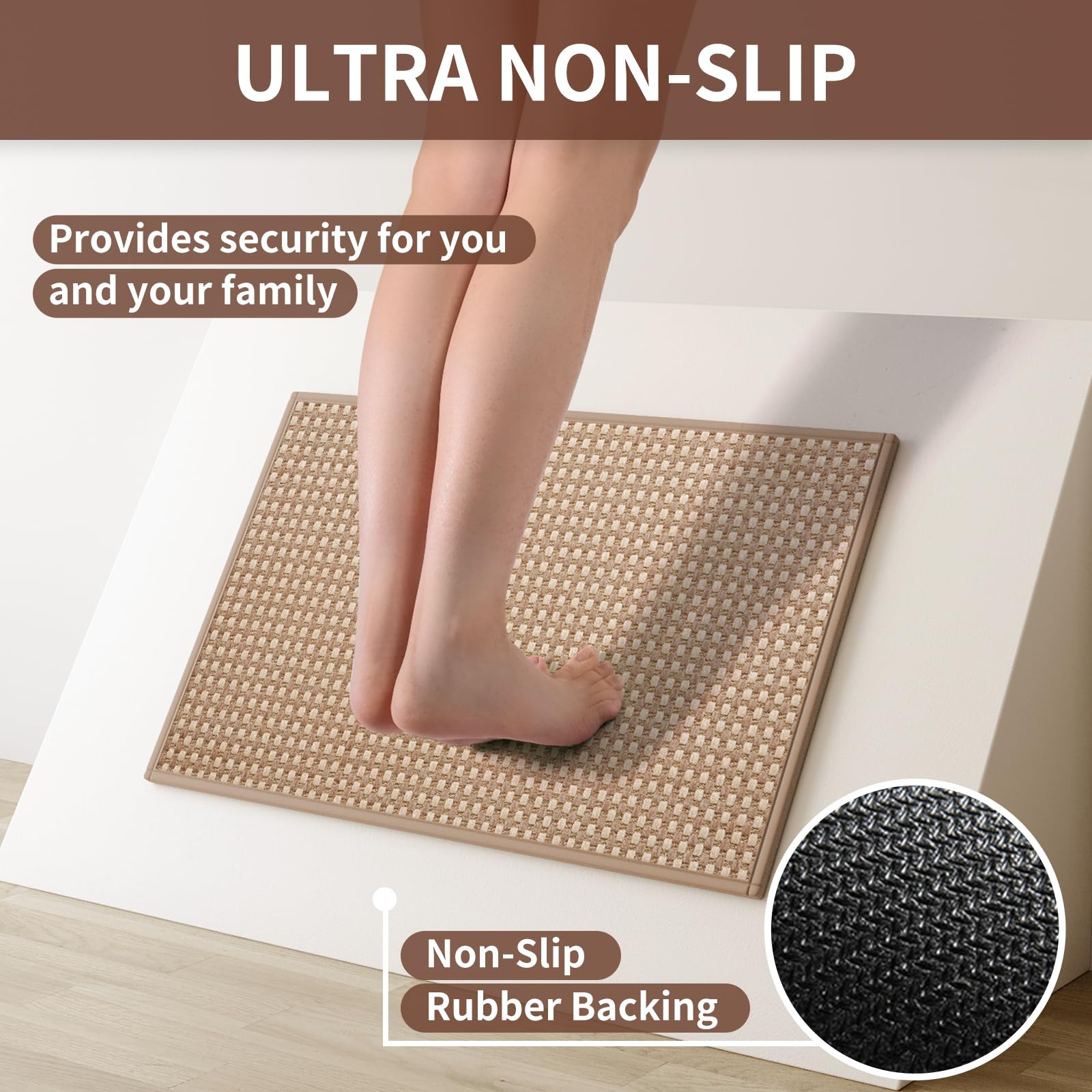 Alfombra YDKGL durable para uso diario en cocina