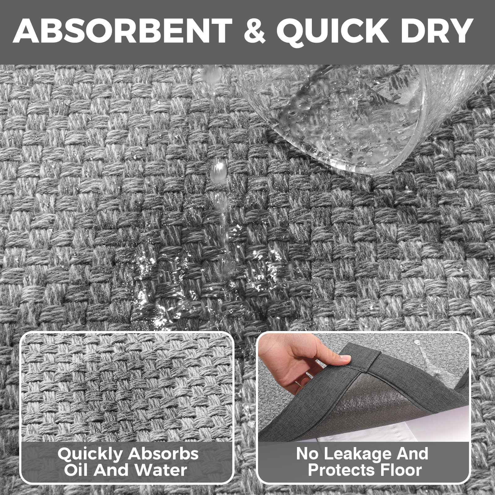 YDKGL resistente a manchas ideal para salpicaduras y grasa
