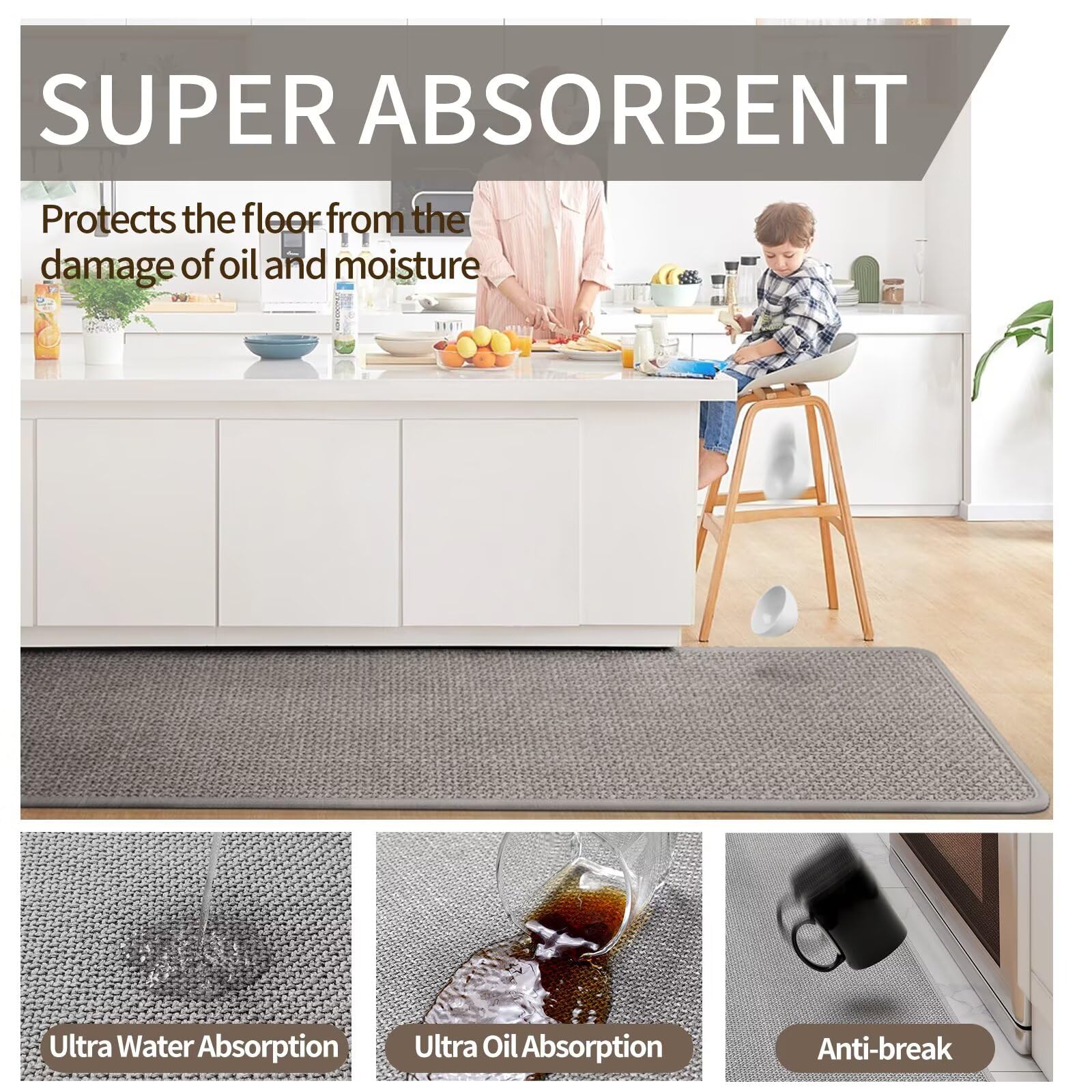 Superficie imitación lino de YDKGL, tacto suave para confort.