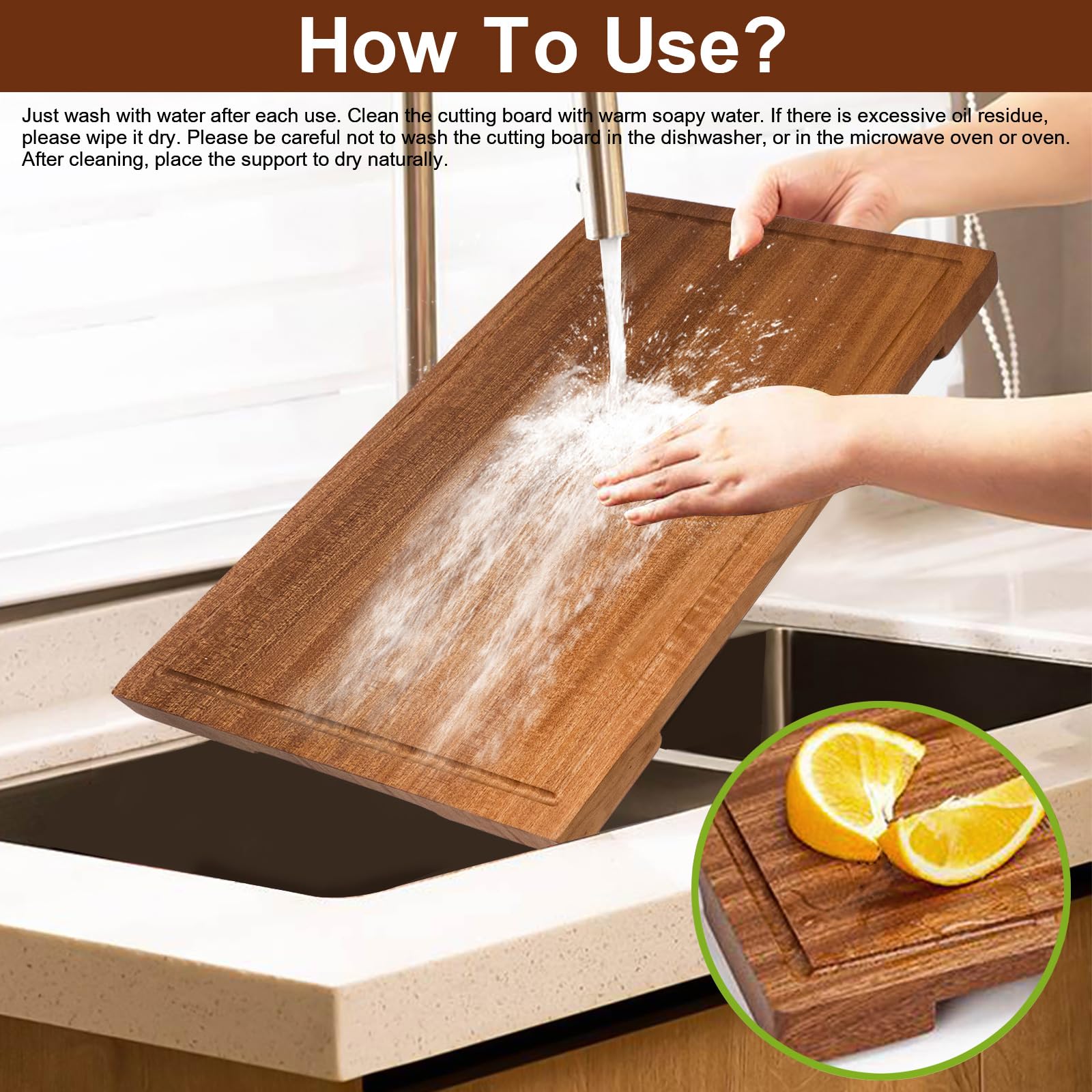YeadCedle: limpieza a mano y cuidado sencillo para mantener la madera en buen estado.
