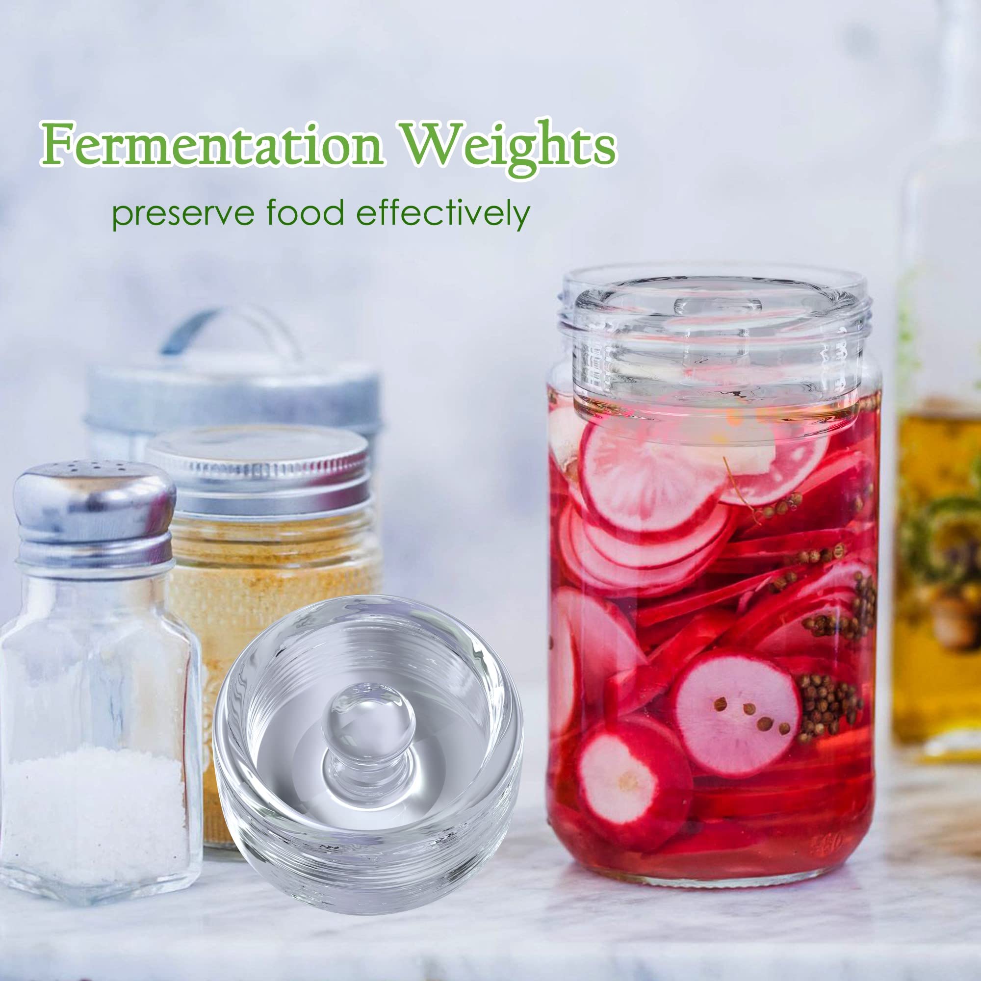 Year of Plenty Ferment Kit: pesos de fermentación para mantener vegetales sumergidos.