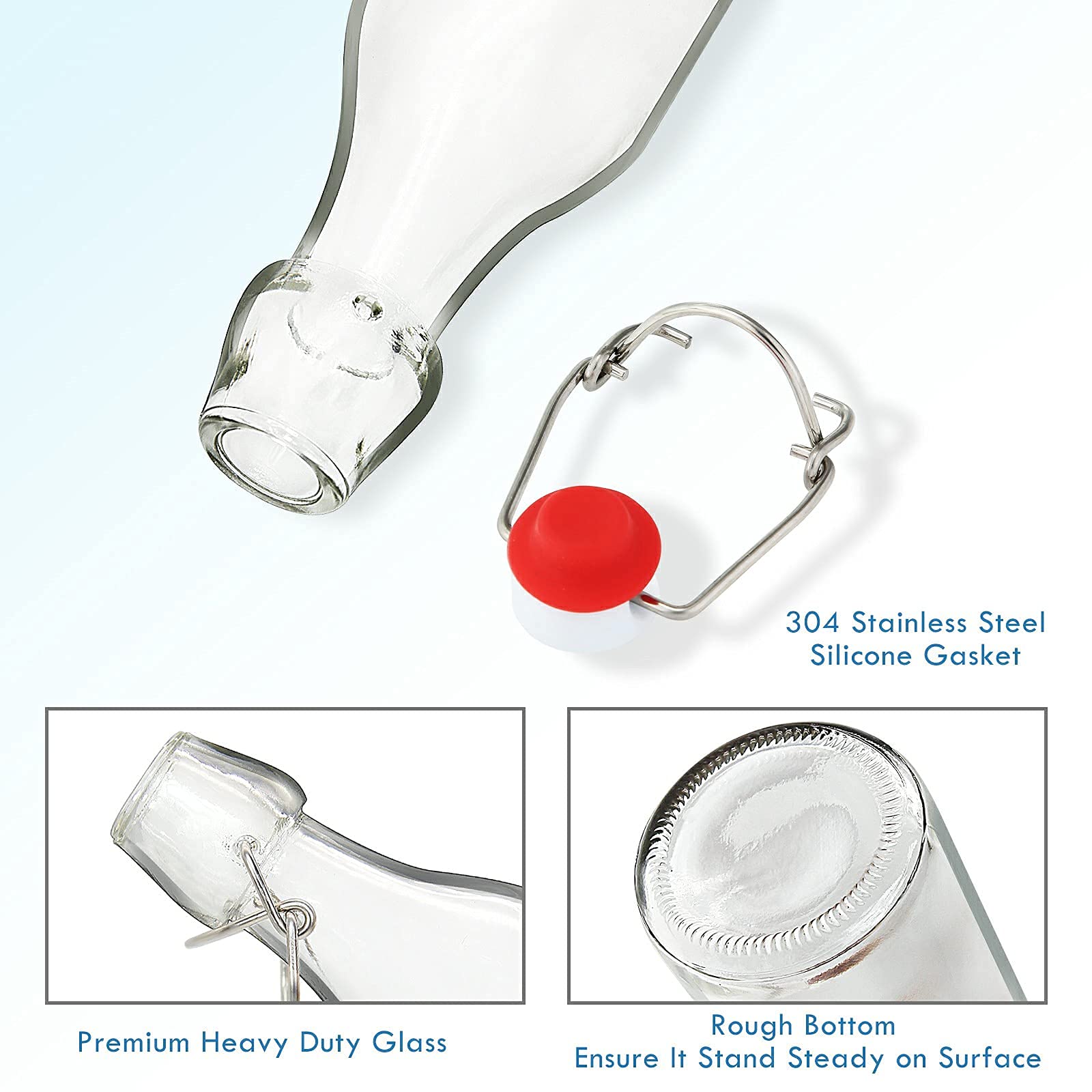 Dispensación fácil con YEBODA 8oz, ideal para vertidos limpios.