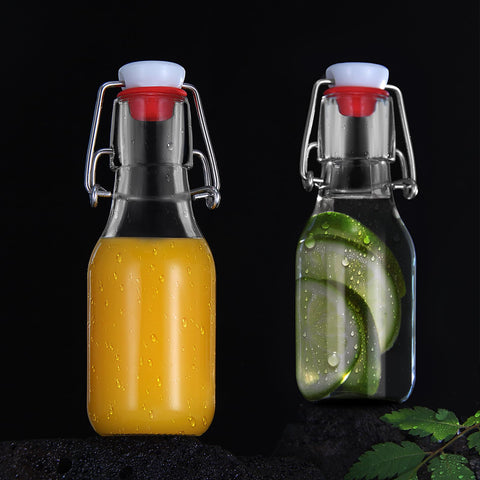 YEBODA 4oz botellas de vidrio para usos domésticos y extractos aromáticos.