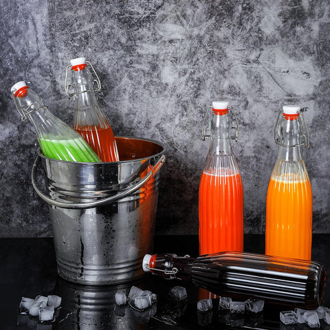 Botella YEBODA 16oz con cierre hermético para fermentación casera