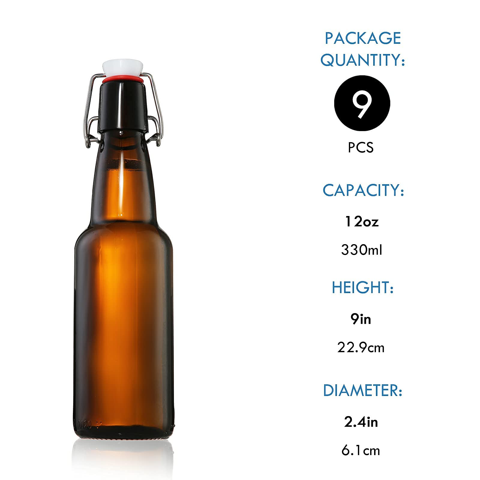 Sellos herméticos para conservar la frescura de bebidas caseras.