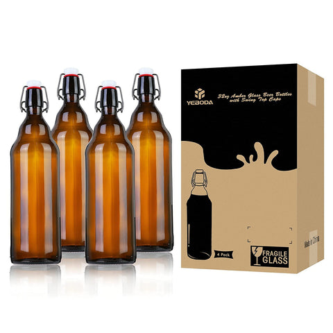 YEBODA 32oz ideal para conservas, aceites y extractos caseros