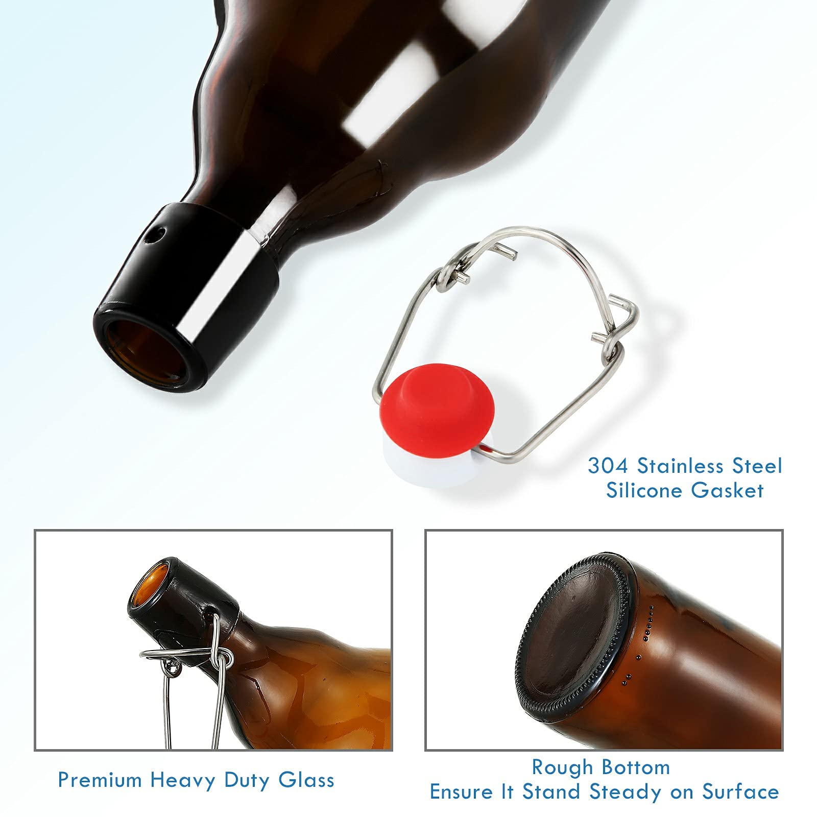 YEBODA 32oz empaque a prueba de golpes con burbujas para envío