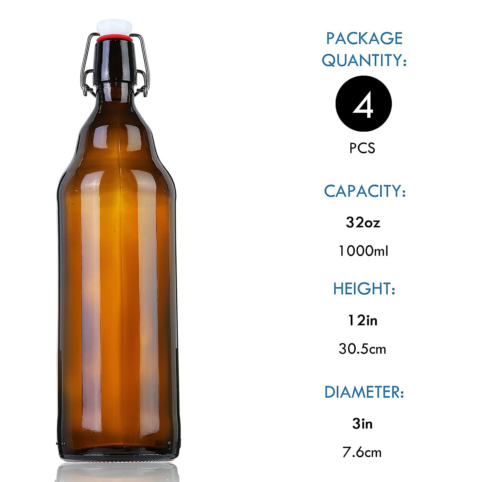 YEBODA 32oz uso versátil: cerveza artesanal, kombucha y más