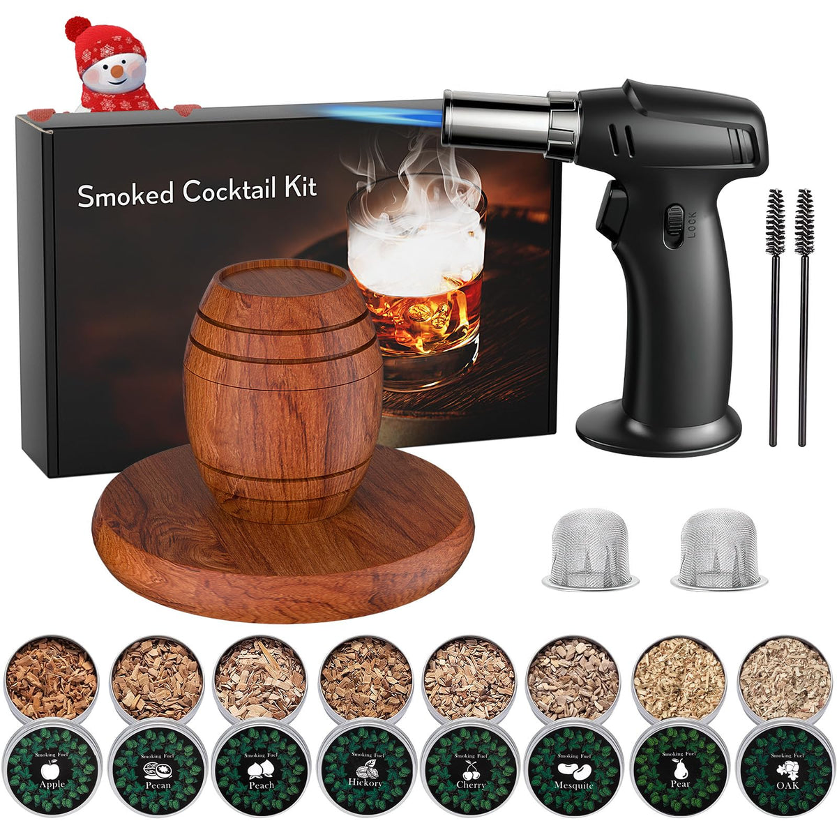 Antorcha Yecuip para aromatizar cocteles con humo