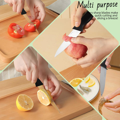 Corte preciso con cuchillos pelar Yedcxup para frutas
