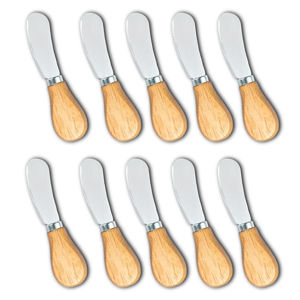 Cuchillo para queso mini de Yeeper, ideal para untar quesos en tablas.