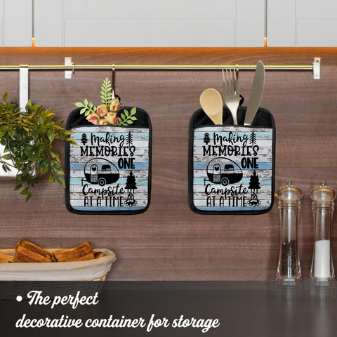Manopla YeiHe con diseño temático para cocina y decoración.