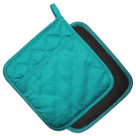 Guantes YEKOO de algodón y neopreno, frente, protección al manipular bandejas calientes.