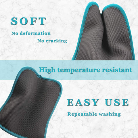 Protección de calor: YEKOO resiste calor seguro para retirar del horno.