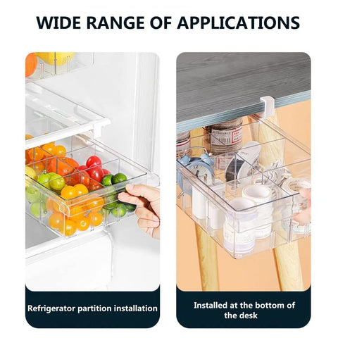 Divisor de cajón YekouMax para conservar la fruta fresca y ordenada