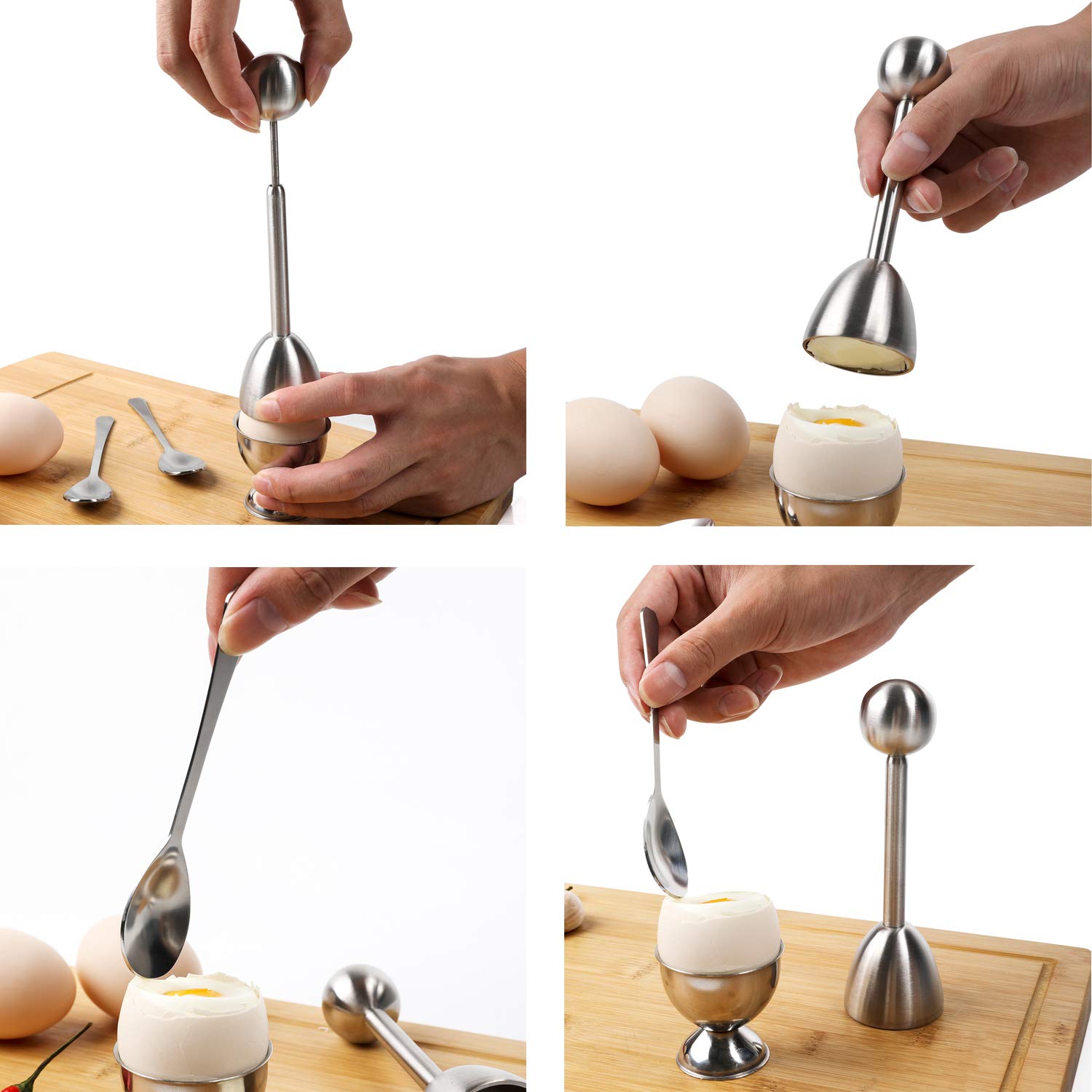 YellRin set-huevo-blando-duro: opciones para huevos blandos o duros