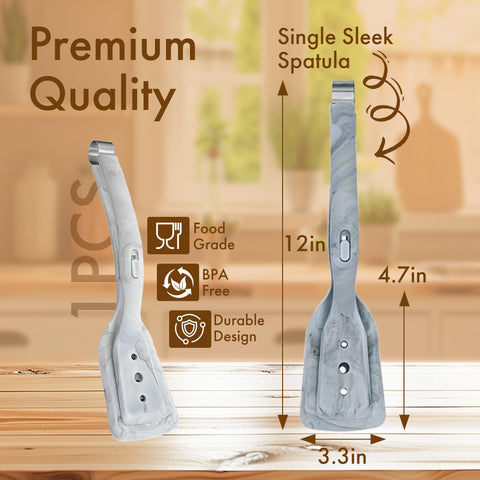 Yemotous mango ergonómico antideslizante para un agarre firme incluso con manos mojadas.