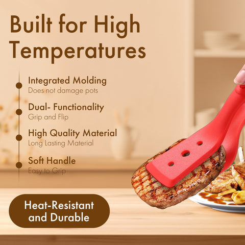 Yemotous resistencia al calor 600°F para saltear sin derretirse.