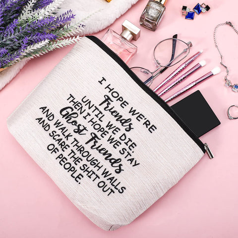 Neceser YENCHORN de tela duradera para maquillaje.