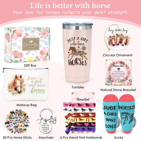 Pegatinas de caballos YENCHORN, 50 diseños para decoración y scrapbooking.