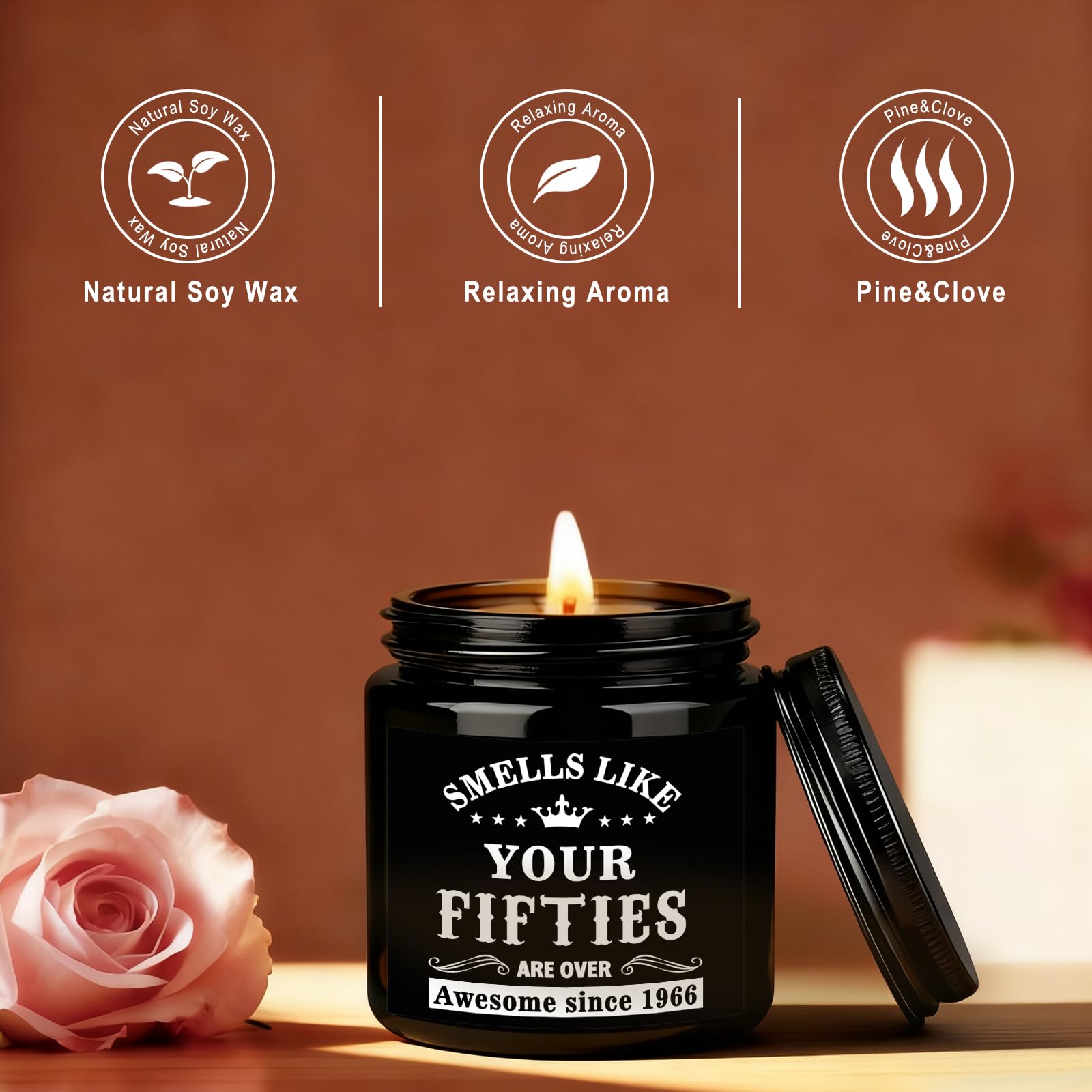 Velas YeohJoy para ambientar la celebración de 60 años.