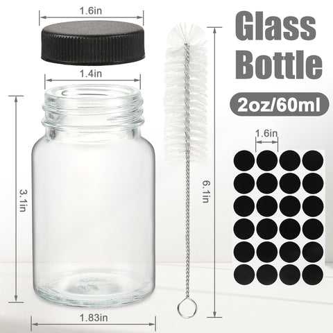 Yephets etiquetas en blanco para botellas, 24 unidades para marcar