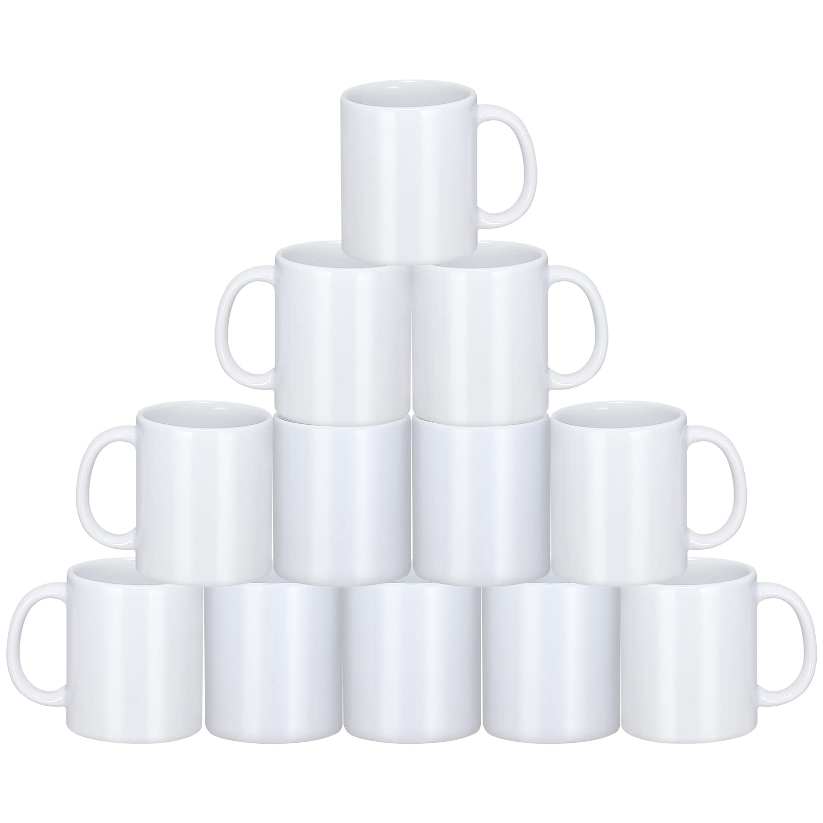 Yephets tazas sublimación 11oz blancas, ideales para imprimir diseños personalizados