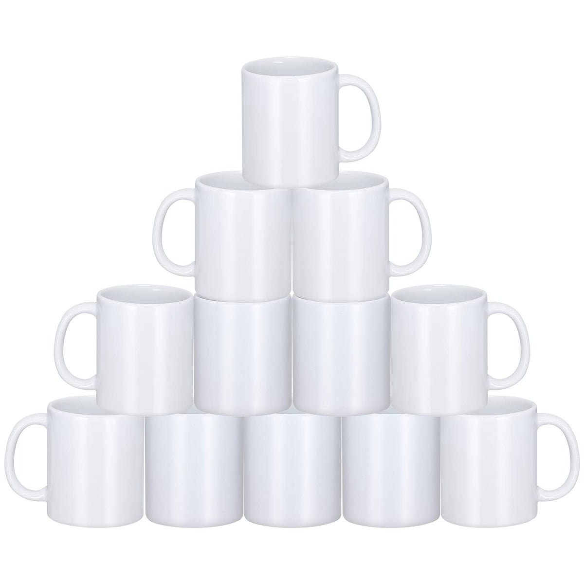 Yephets tazas sublimación 11oz blancas, ideales para imprimir diseños personalizados