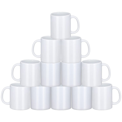 Yephets tazas sublimación 11oz blancas, ideales para imprimir diseños personalizados