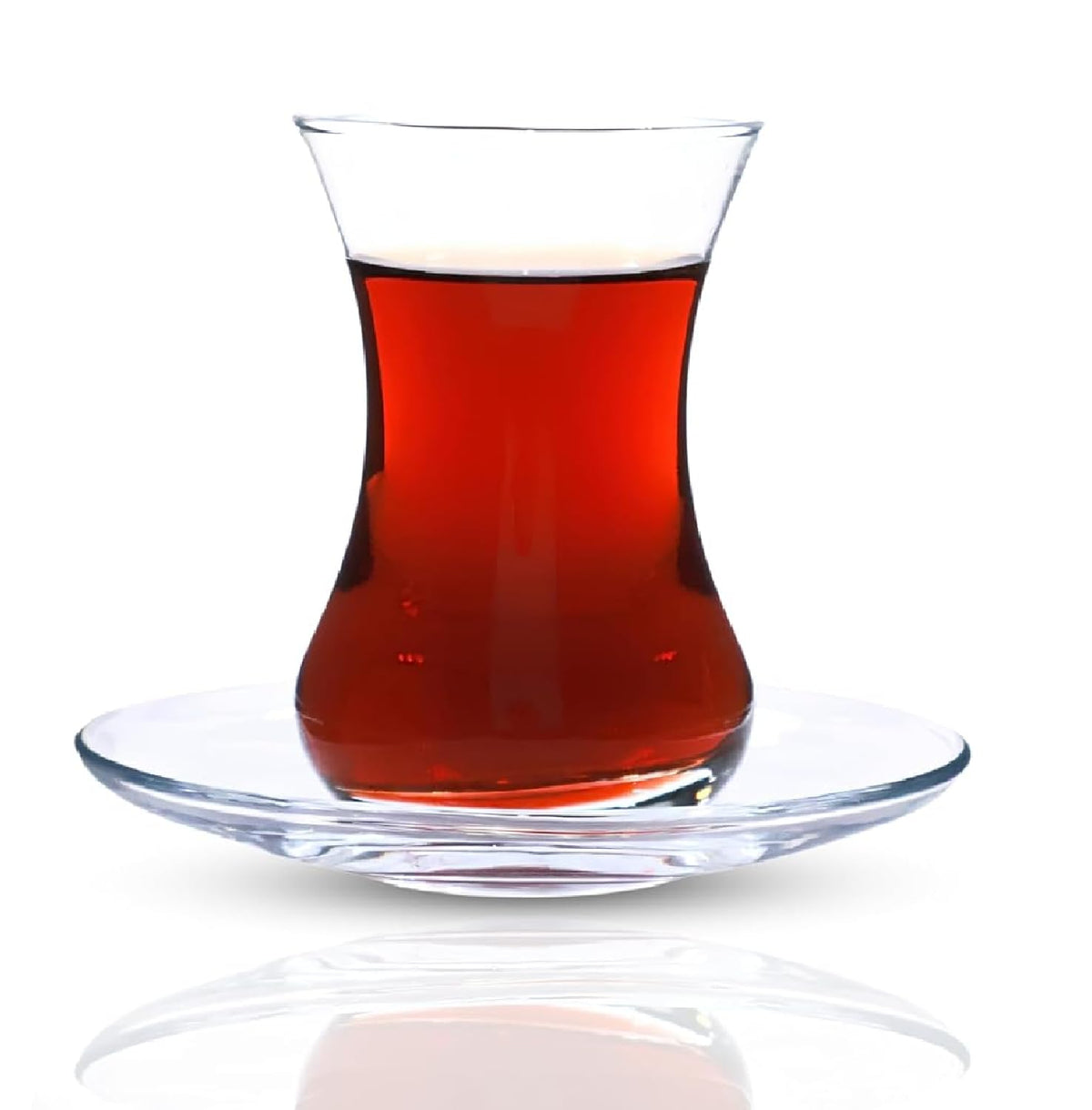 yersiz juego de copas de té turco grandes para servir a varios invitados