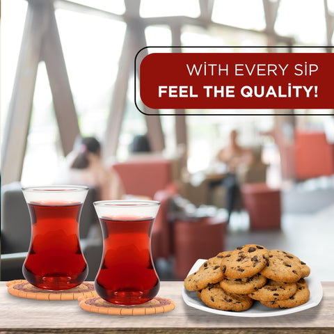 Uso múltiple de vasos Yersiz para té, infusiones y bebidas frías