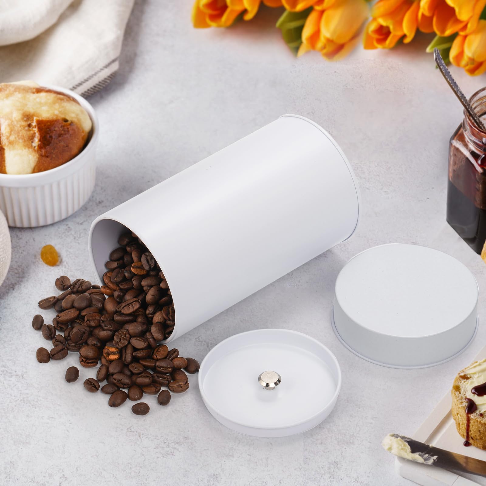 Yesland latas multiuso: perfectas para té, café, especias y golosinas.