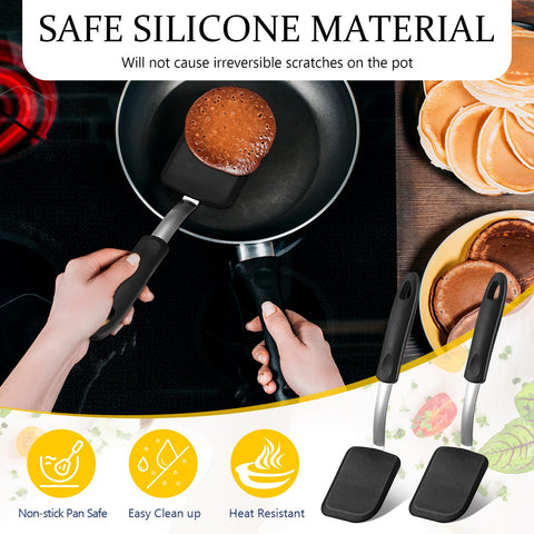 Yetene espátula silicona para huevos y panqueques con precisión