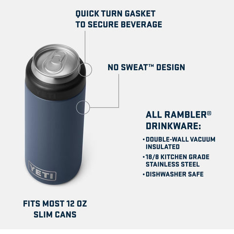 Cierre y sellado de seguridad del YETI Colster Slim para viajar